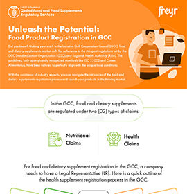 Unleash the Potential: Food Product Registration in GCC