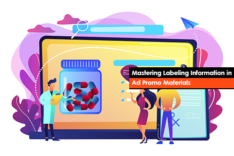 Mastering Labeling Information in Ad Promo Materials