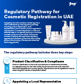 Regulatory Pathway for Cosmetic Registration in UAE