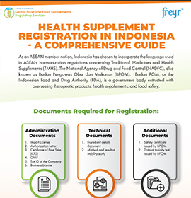 Health Supplement Registration in Indonesia - A Comprehensive Guide
