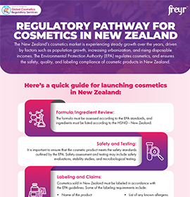 Regulatory Pathway for Cosmetics in New Zealand