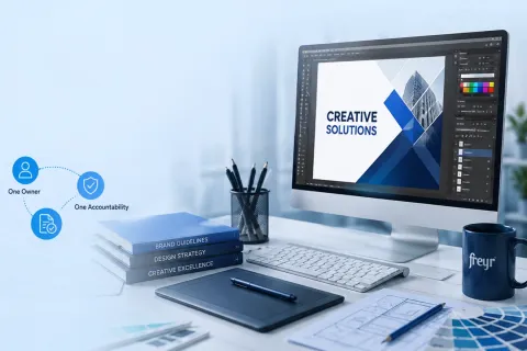 Strategic Artwork Outsourcing - One Owner, One Accountability