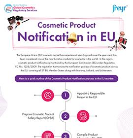 Notification des produits cosmétiques dans l'UE