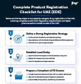 Complete Product Registration Checklist for UAE (EDE)