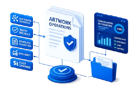 Permettre zéro rappel d'Artwork et des économies de coûts significatives grâce à un modèle d'externalisation consolidé