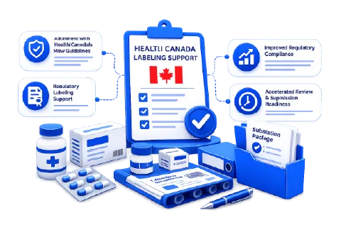 Asegurando el cumplimiento de las nuevas directrices de Health Canada mediante un soporte integral para el etiquetado reglamentario