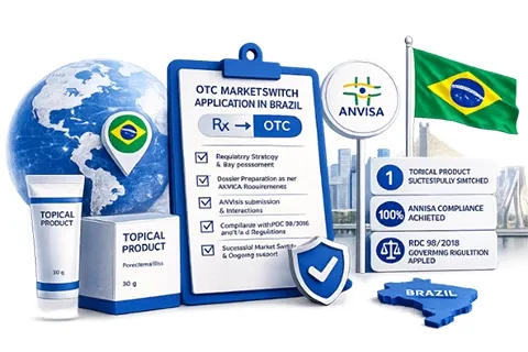 Wniosek o zmianę statusu rynkowego OTC w Brazylii 