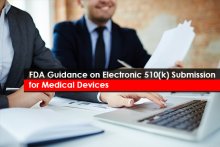 FDA Guidance on Electronic 510(k) Submission for Medical Devices