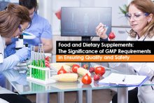 Food and Dietary Supplements: The Significance of GMP Requirements in Ensuring Quality and Safety 