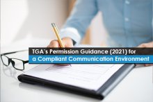 TGA’s Permission Guidance (2021) for a Compliant Communication Environment