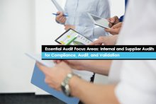 Essential Audit Focus Areas: Internal and Supplier Audits for Compliance, Audit, and Validation