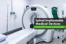 Re-classification of spinal implantable device by Australia's TGA