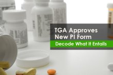 TGA Approves New product information PI Form for generic & biosimilar products