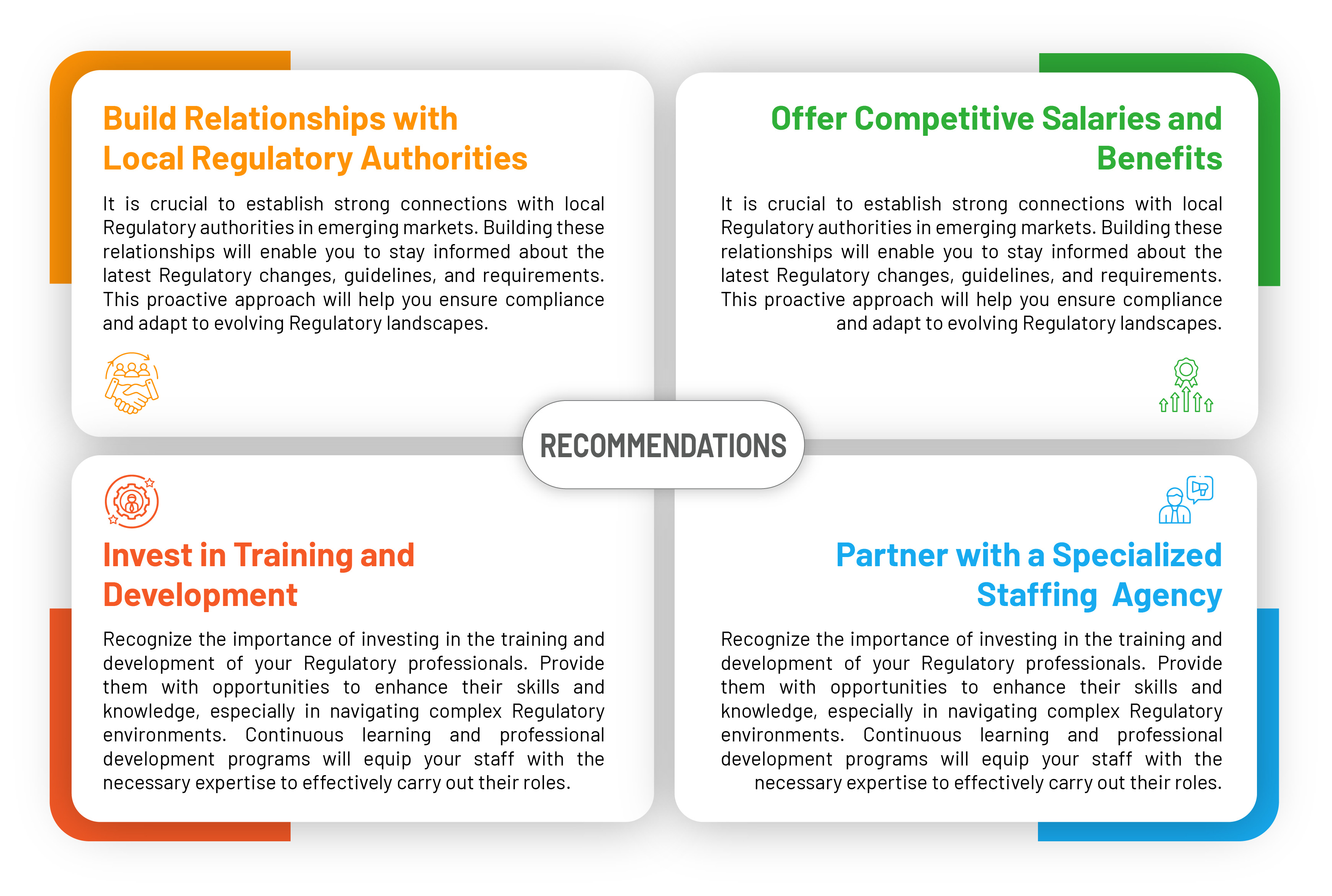 Recommendations for Overcoming the Challenges of Regulatory Staffing in Emerging Markets