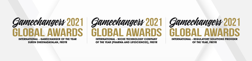 ACQ5 Honored Freyr with Three “Gamechangers 2021 Global Awards” in the Pharma and Lifesciences Space